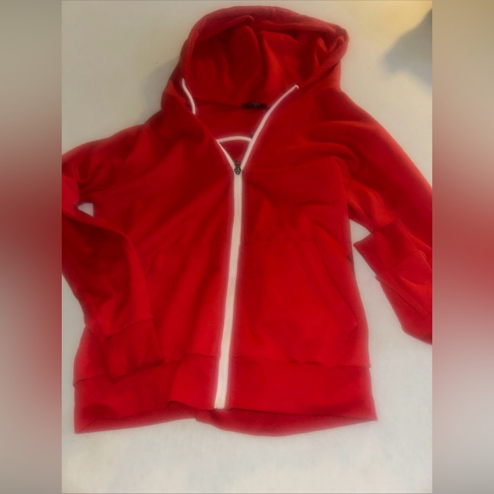 Womens Size Medium Givon Red Hoodie.